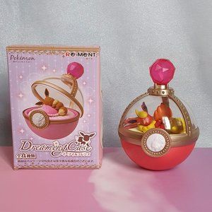 Pokemon Red Gold Flareon Figure Eevee Jewelry Box